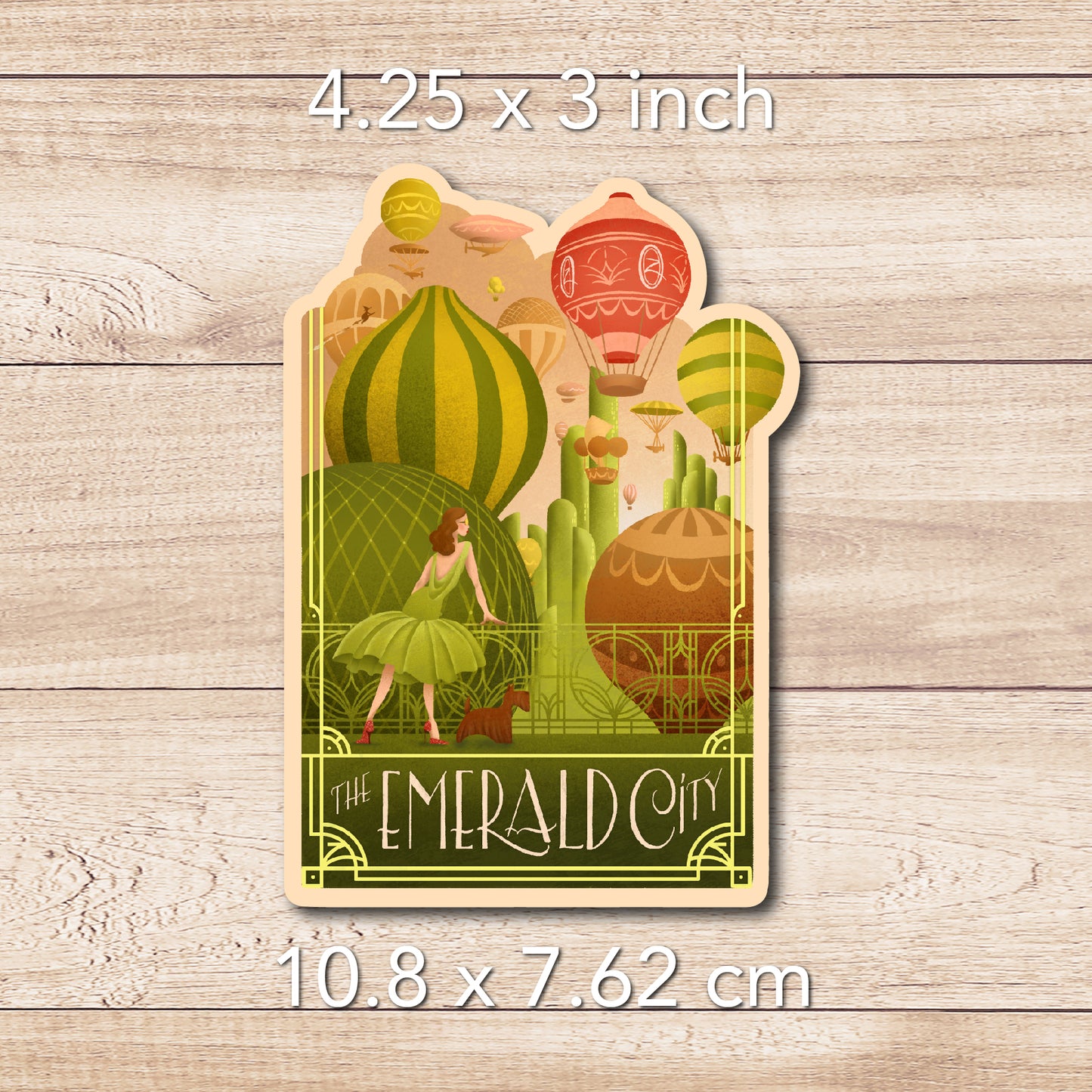 The Emerald City, The Land of OZ || Travel Sticker Series (Copy)
