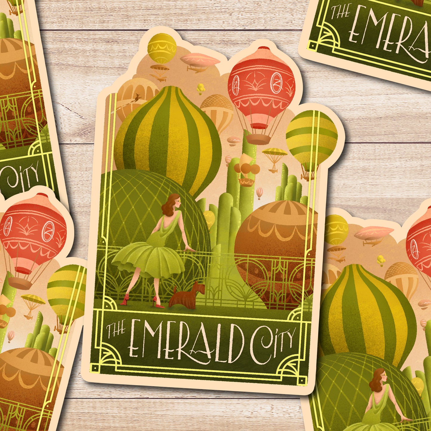 The Emerald City, The Land of OZ || Travel Sticker Series (Copy)
