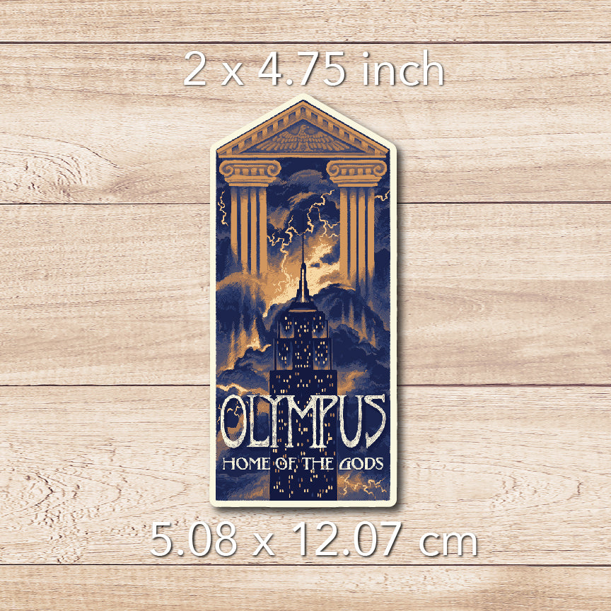 Olympus, NYC || Travel Sticker Series
