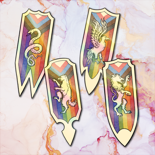 Pride Month House Stickers! || Vinyl Stickers