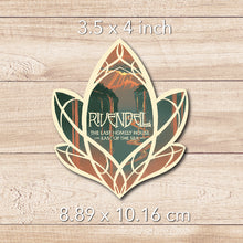 Load image into Gallery viewer, Rivendell, Middle Earth || Travel Sticker Series
