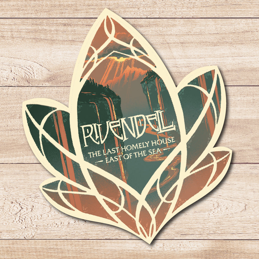 Rivendell, Middle Earth || Travel Sticker Series