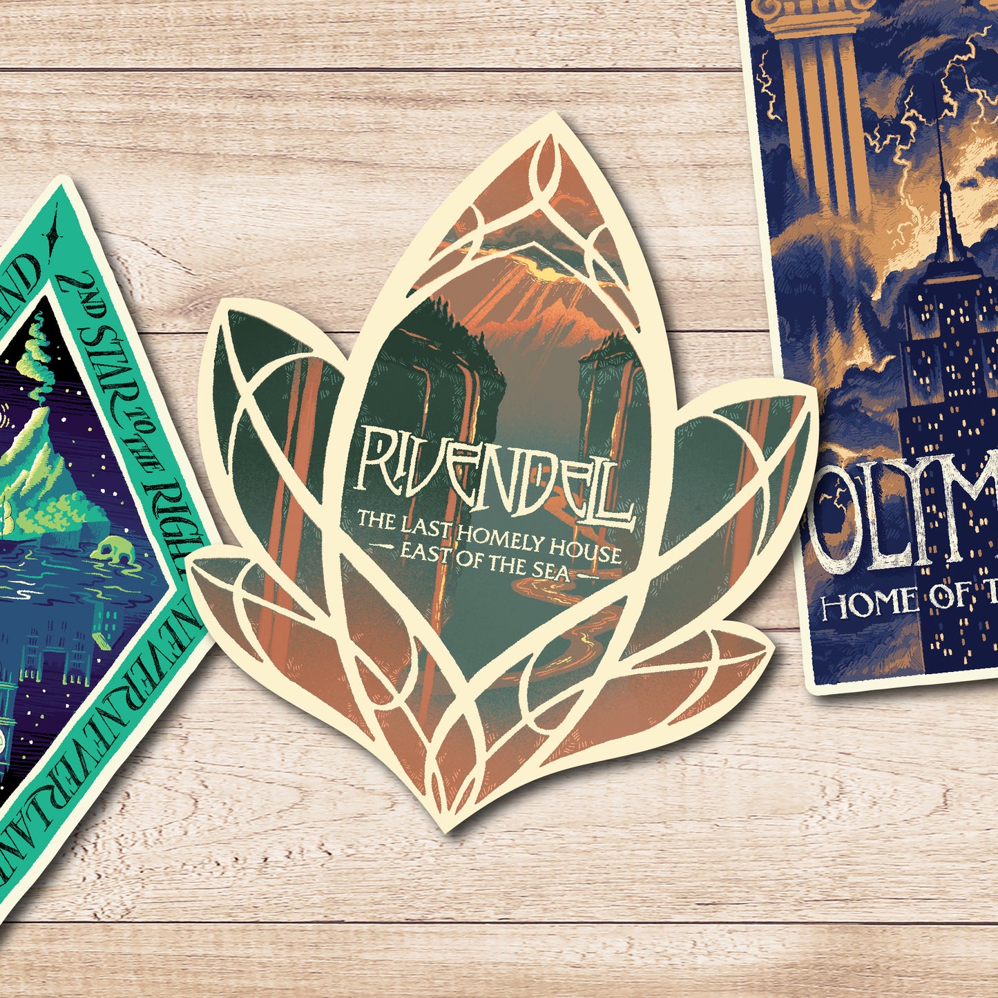 Rivendell, Middle Earth || Travel Sticker Series
