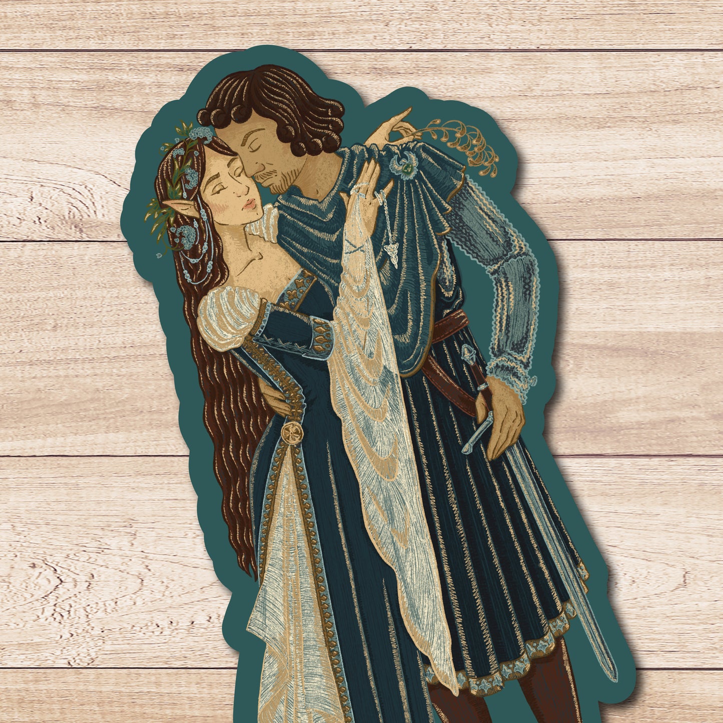 Tapestry Stickers  || Vinyl Stickers || There and Back Again Collection