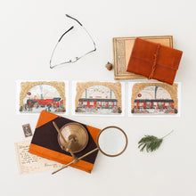 Load image into Gallery viewer, Train Station Series || HP Inspired Print Set || 3 Prints
