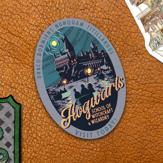 Visit Hogwarts || Travel Sticker Series