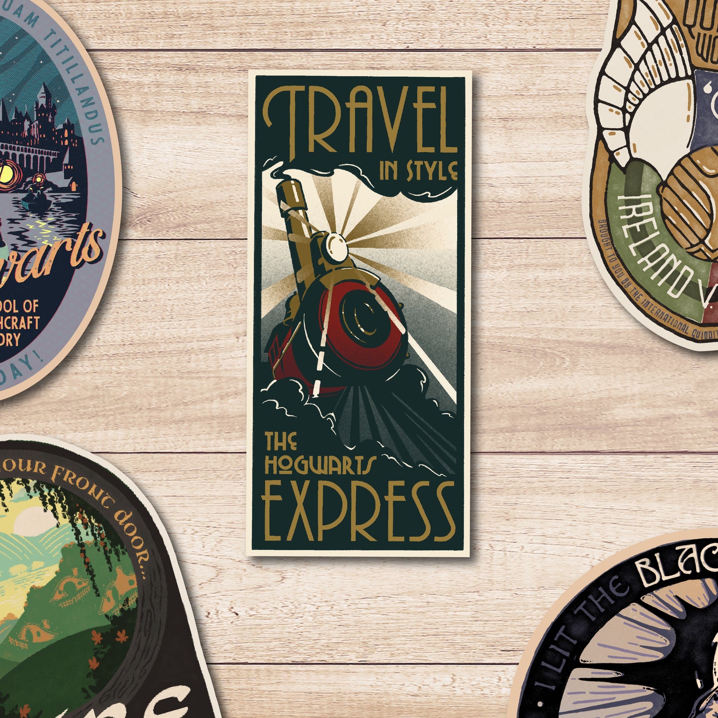 The Hogwarts Express || Travel Sticker Series