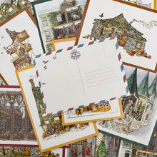 Load image into Gallery viewer, Postcard Pack || First collection of Harry Potter Dollhouse Drawings
