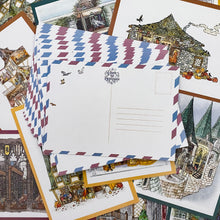 Load image into Gallery viewer, Postcard Pack || First collection of Harry Potter Dollhouse Drawings
